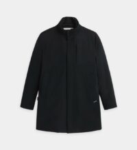 Manteau droit Commuting mi-long Bleu Woolrich