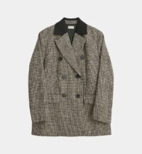 Manteau droit Maoulle Noir By Malene Birger