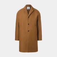 Manteau droit Memet 14108 mi-long Beige Samsøe Samsøe