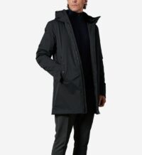 Manteau mi-long Gezi Noir Fusalp