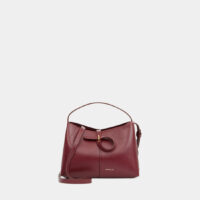 Min sac cabas Ava cuir grainé Violet Wandler