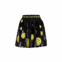 Mini jupe sequins x Smiley Jaune Alice & Olivia