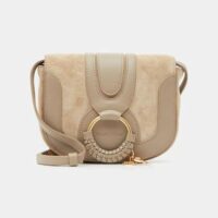 Mini sac besace Hana cuir Marron See By Chloe