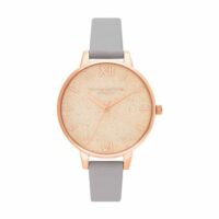 Montre Femme Olivia Burton Glitter Dial Gris Olivia Burton