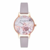 Montre Femme Olivia Burton Marble Florals Gris Olivia Burton