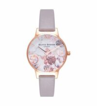 Montre Femme Olivia Burton Marble Florals Gris Olivia Burton