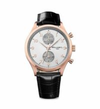 Montre Homme William L.1985 Small Chrono Noir WILLIAM L.1985