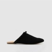 Mules ALEX POM POM Noir Alohas