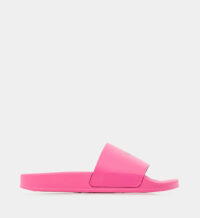 Mules Pool Slider Rose Off White