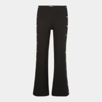 Pantalon Allegot évasé à boutons Noir Parisienne & Alors