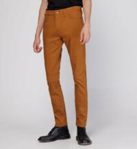 Pantalon Alpha Khaki slim stretch caramel Bleu Dockers