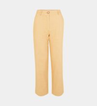 Pantalon Joez large rayures coton Jaune Sessùn