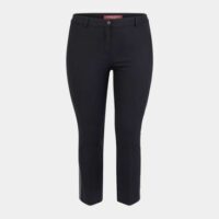 Pantalon Raccolto court droit Ligne Sport Noir Marina Rinaldi