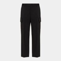 Pantalon cargo Noir Valentino