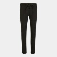 Pantalon chino crop Pofia coton Noir Karl Marc John