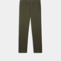 Pantalon chino droit stretch Vert Paul And Shark