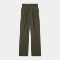 Pantalon droit Taylor Marcello Vert Roseanna