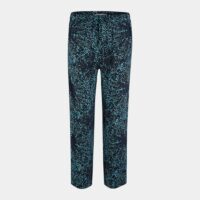 Pantalon droit modal fluide fantaisie Bleu Obey