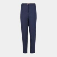 Pantalon droit technique Bleu Marina Rinaldi