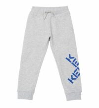 Pantalon en molleton Gris Kenzo Kids