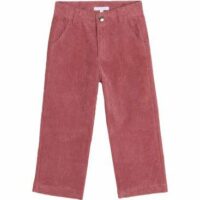 Pantalon en velours extensible Rose Chloe Kids