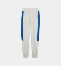 Pantalon jogging droit signature coton molleton Gris Fila