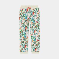 Pantalon jogging fleurs coton molletonné mélangé Multicolore Catimini