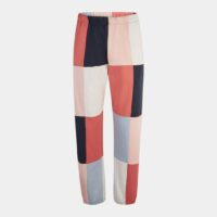 Pantalon jogging patchwork coton organique Multicolore Obey