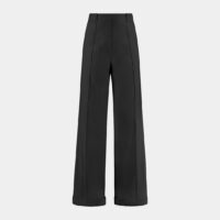 Pantalon large Joachin laine Noir Gauge81