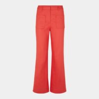 Pantalon large Prince rayures coton Rose Jodhpur