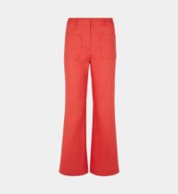 Pantalon large Prince rayures coton Rose Jodhpur