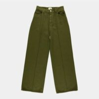 Pantalon large taille haute MILO Vert Labdip