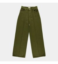 Pantalon large taille haute MILO Vert Labdip