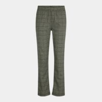 Pantalon tailleur Upside carreaux pied-de-coq Gris Obey