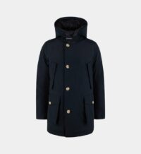 Parka Arctic droite rembourrée capuche Bleu Woolrich