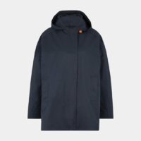 Parka First déperlante droite capuche Bleu Sessùn