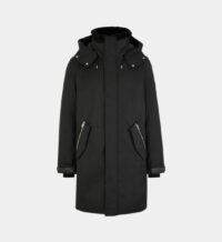 Parka Kason longue rembourrée capuche Noir Mackage
