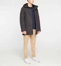 Parka Therme mi longue rembourrée capuche Noir Arc'teryx