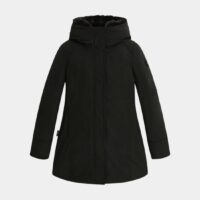 Parka ajustée Boulder à capuche Noir Woolrich