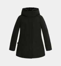 Parka ajustée Boulder à capuche Noir Woolrich