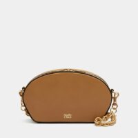 Petit sac besace coquillage Shell cuir Beige See By Chloe