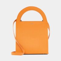 Petit sac cabas Europa cuir Orange Medea