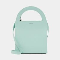 Petit sac cabas Europa cuir Vert Medea