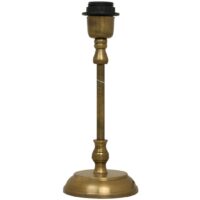 Pied de lampe MITHUN métal bronze H30 x Ø12 cm Jaune Light et Living