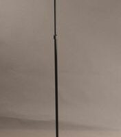 Pied lampadaire réglable Storels noir 155 x Ø28 cm Noir Aluminor