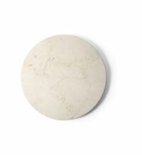 Plateau pour la table Androgyne Side  - marbre noir Blanc Menu