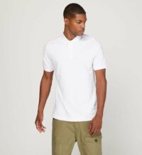 Polo Dunda slim piqué stretch blanc Blanc G-Star