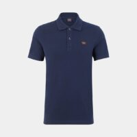 Polo droit coton piqué Bleu Paul And Shark