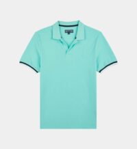 Polo droit en coton Bleu Vilebrequin