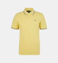 Polo slim coton piqué Jaune Dockers